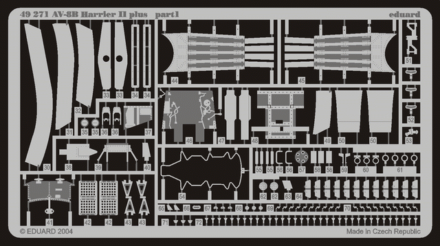 Eduard 49271 AV-8B Plus 1/48 Hasegawa – obrázek 2