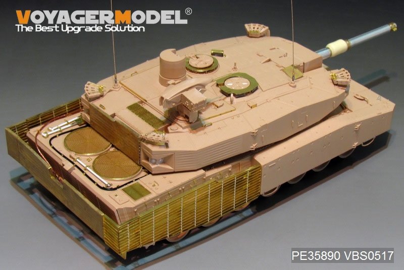 Voyager Model PE35890 Modern German Leopard2A4 Revolution 1 MBT Basic for TIGER 1/35 – obrázek 5