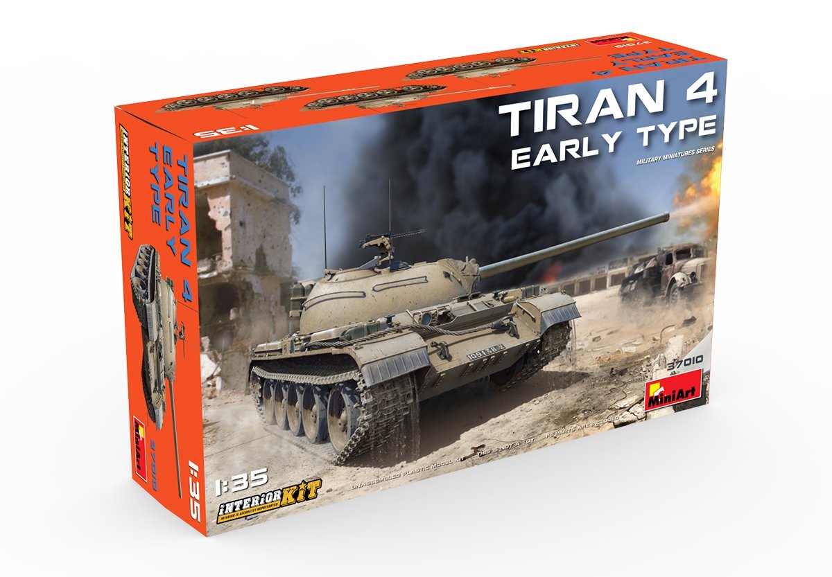 MiniArt 37010 TIRAN 4 EARLY TYPE. INTERIOR KIT 1/35 – imagen 2