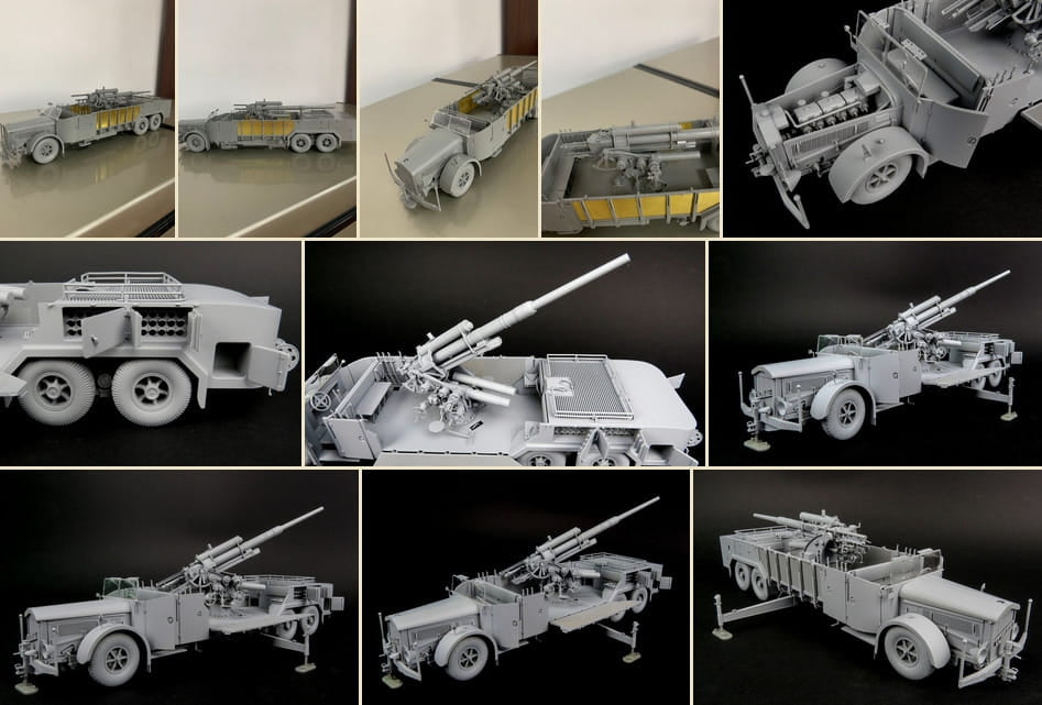 Das Werk DW35024 8.8 cm Flak on a 9t VOMAG 1/35 – image 4