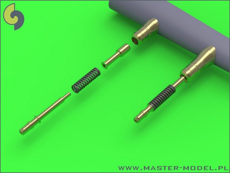Master AM-32-075 Hawker Hurricane Mk IIC - Hispano Mk II 20mm cannons (with round recoil springs) 1/32 – Bild 2