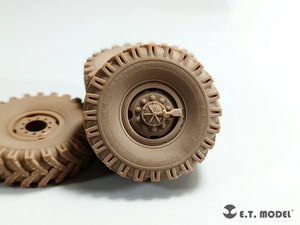 ET Model P35-116 Russian URAL-4320 Truck Weighted Road Wheels(3D Printed) For TRUMPETER Kit 1/35 – obrázek 6