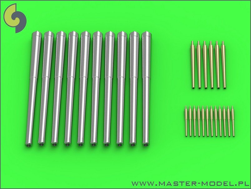Master SM-350-082 USS New York BB-34 armament (after 1942) - 14in/45 (10pcs), 5in/51 (6pcs), 3in/50 (12pcs) barrels 1/350