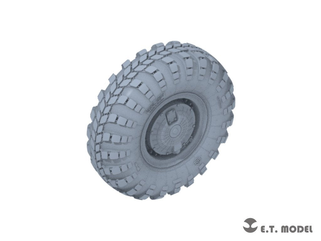 ET Model P35-113 Russian BTR-80 APC Weighted Road Wheels(Narrow) (3D Printed) For TRUMPETER Kit 1/35 – immagine 2