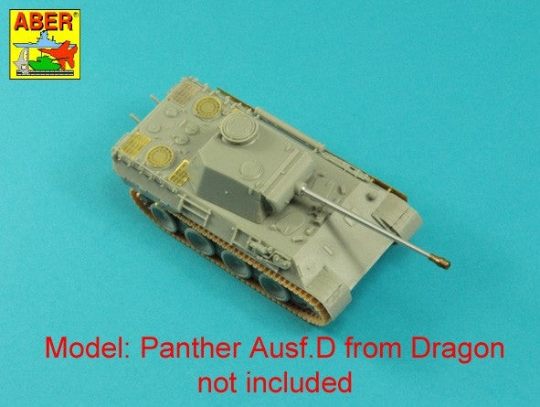 Aber 72A16 Grilles for German Panther, Ausf.A/D / PzKpfw. V, Ausf.A/D, Panther - Grilles 1/72 – image 7
