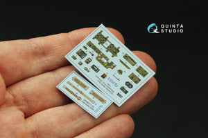 Quinta Studio QD48492 A6M2 Zero Mitsubishi Production 3D-Printed colored Interior on decal paper (Eduard) 1/48 – image 3