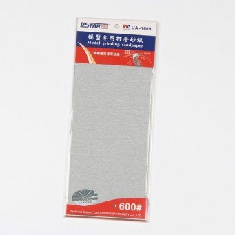U-Star UA-91609 Abrasive Paper 600-4pcs (self-adhesive sandpaper)