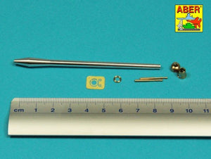 Aber 35L-332 76.2 mm (3 inch) 17 pounder Mk. II barrel with muzzle brake for A34 COMET tank 1/35 – Bild 3