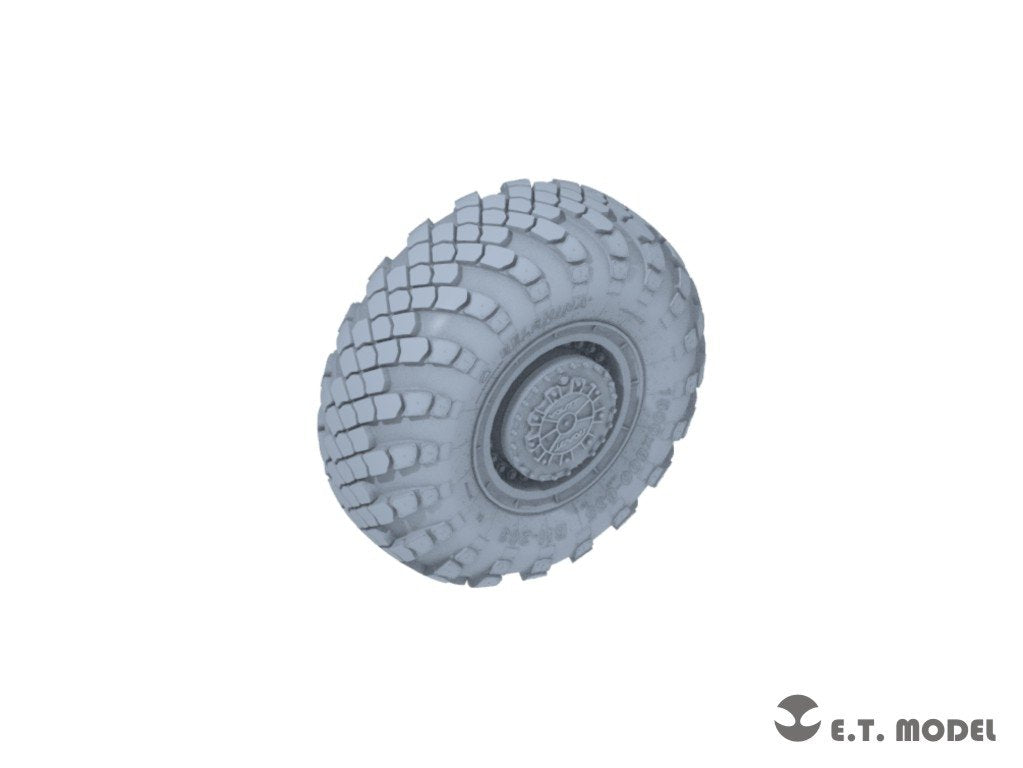 ET Model P35-125 Russian Ballistic Missile System“ISKANDER-M”Sagged Wheels for Trumpeter kit 1/35 – image 2