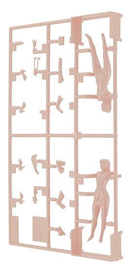 Figurine Hasegawa FC01 29101 « Filles pétillantes des années 80 » à l&amp;#39;échelle 1/24 – image 5