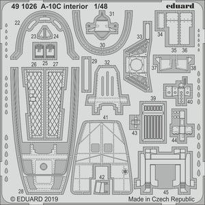 Eduard 491026 A-10C interior 1/48 ITALERI – image 2