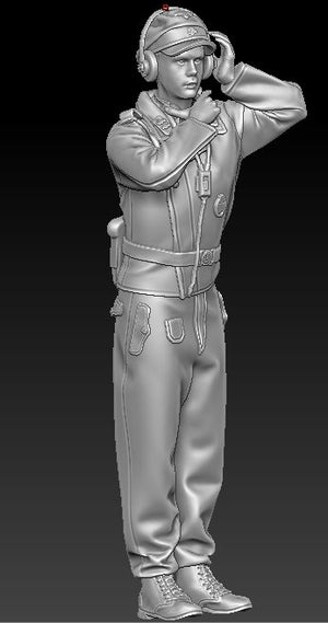 Glowel Miniatures 35011 WSS King Tiger crew 1/35 – imagen 5