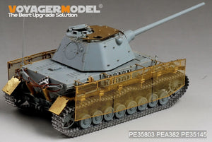 Voyager Model PE35803 WWII German Pz.Kpfw.IV Ausf.J (mit Panther F turret) For DRAGON 6824 1/35 – Bild 11