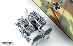 Meng Model TS-017s German A7V Tank (Krupp) &amp; Engine Limited Edition 1/35