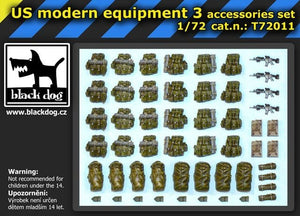 Black Dog T72011 US modern equipment 3 1/72 – Bild 2