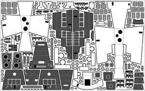 Pontos 35028F1 USS DDG-92 Momsen Flight IIa Detail Up Set 1/350 – obrázek 22