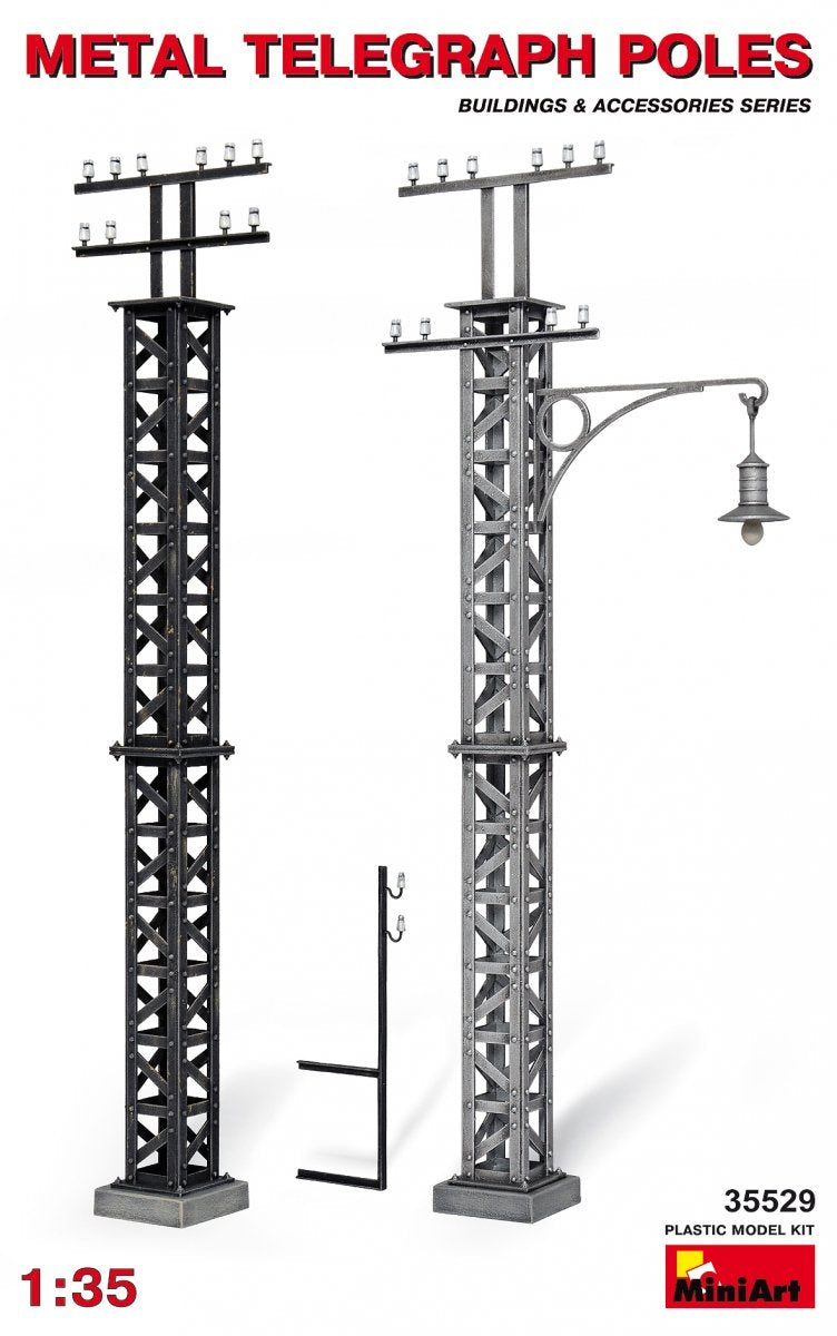 MiniArt 35529 METAL TELEGRAPH POLES 1/35