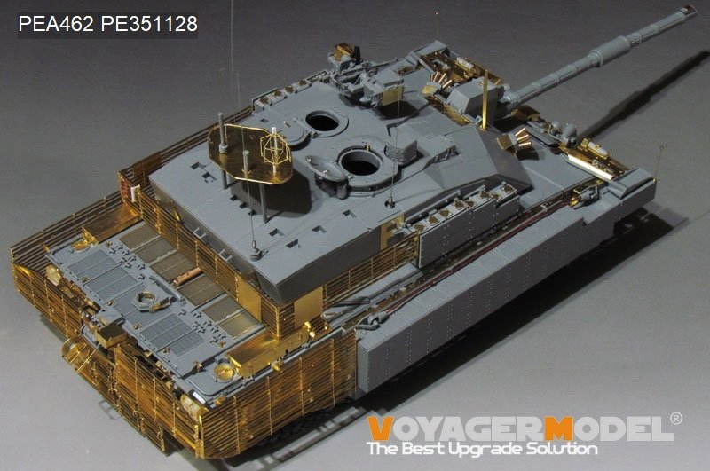Voyager Model PEA462 Modern British Challenger 2 MBT TES Slat Armor upgrade set（For RFM 5039）1/35 – image 3