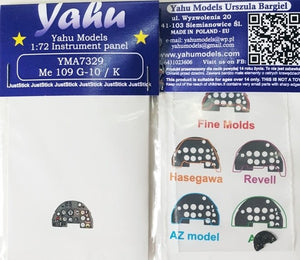 Yahu YMA7329 Me-109G-10 &amp;amp; K AZ Model / Fine Molds / Hasegawa 1/72