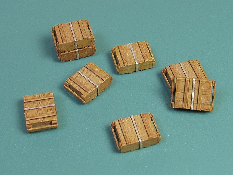 Eureka XXL E-036 Modern Russian Ammo Crates Type II for 7.62mm Ammo (for AK-47 Kalashnikov) 1/35 – image 4