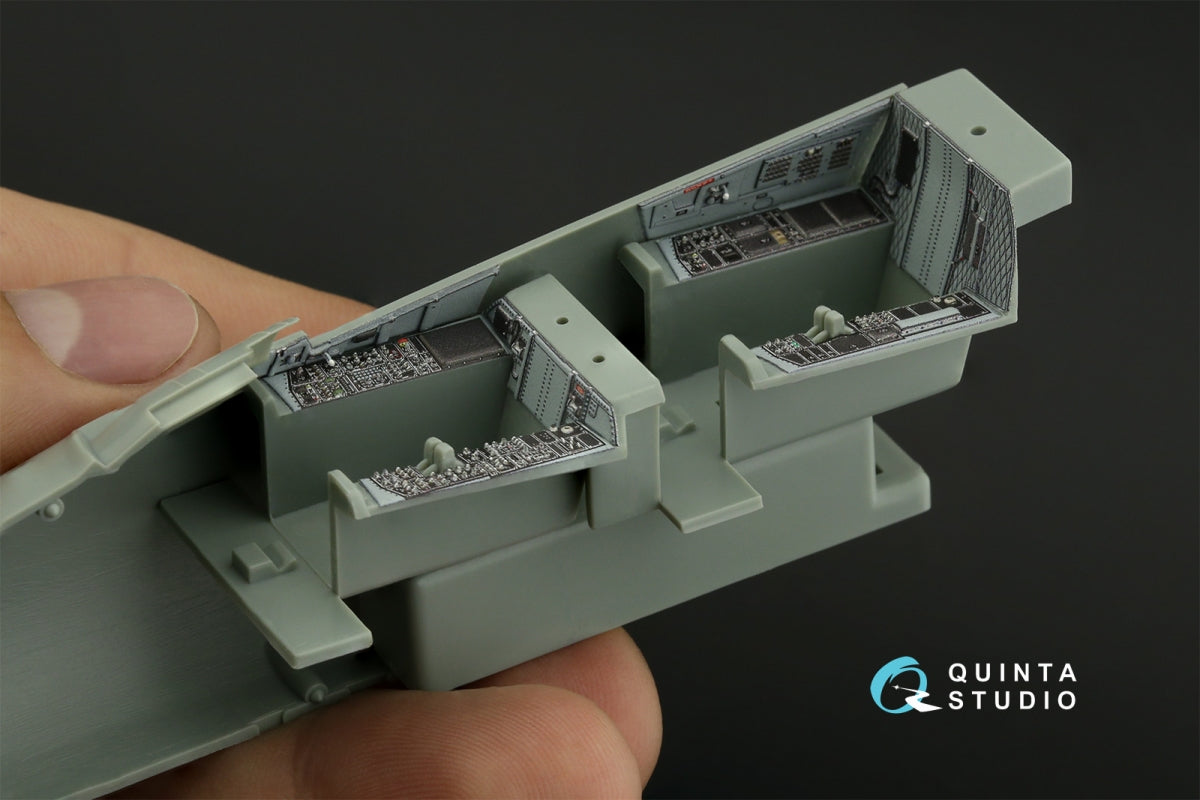 Quinta Studio QD48415 F-15D 3D-Printed colored Interior on decal paper (Academy) 1/48 – image 11