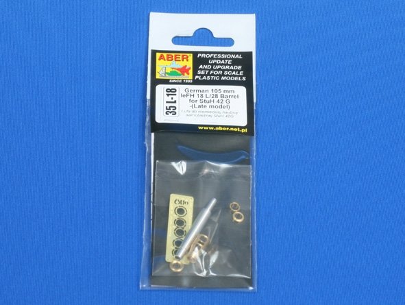 Aber 35L-018 Barrel for the German StuH 42G self-propelled howitzer (1/35) – image 4