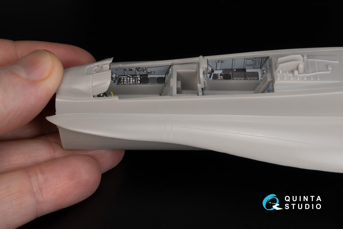 Quinta Studio QD48346 FA-18D early 3D-Printed &amp;amp; colored Interior on decal paper (Hasegawa) 1/48 – Bild 12