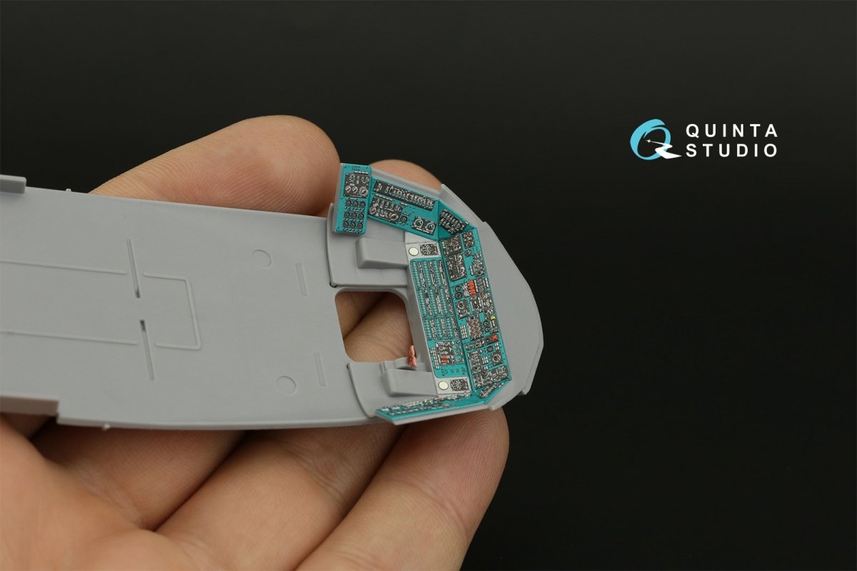 Quinta Studio QDS-48339 Mi-8MT 3D-Printed &amp;amp; colored Interior on decal paper (Zvezda) (Small version) 1/48 – obrázek 9