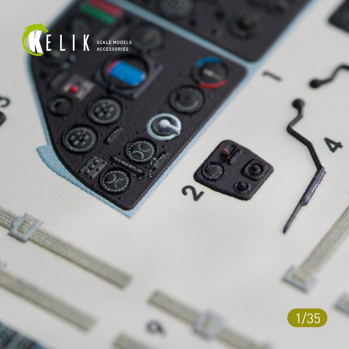 KELIK K35004 MI-4 INTERIOR 3D DECALS FOR TRUMPETER KIT 1/35 – image 3