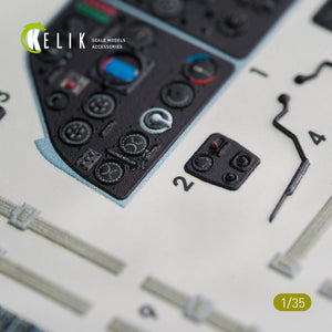 KELIK K35004 MI-4 INTERIOR 3D DECALS FOR TRUMPETER KIT 1/35 – image 3