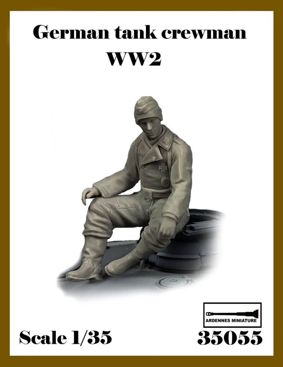 Ardennes Miniature 35055 German Tank Crewman WW2 - Version 2 1/35