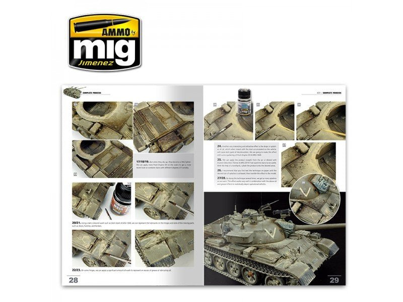 Ammo of Mig Jimenez 6205 Encyclopedia of Modeling Techniques Armored Vehicles Volume 6 Complete Process (Polish language) – immagine 8