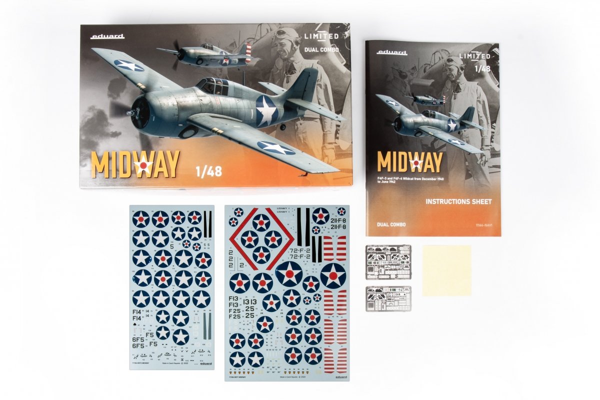 Eduard 11166 MIDWAY DUAL COMBO 1/48 – Bild 3