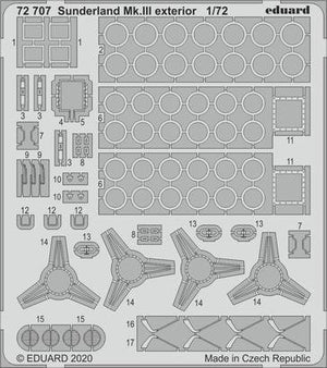 Eduard BIG72161 Sunderland Mk.III SPECIAL HOBBY 1/72 – obrázek 2