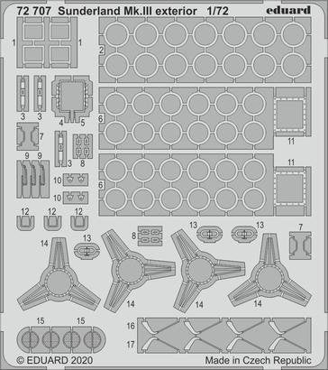 Eduard BIG72161 Sunderland Mk.III SPECIAL HOBBY 1/72 – obrázek 2