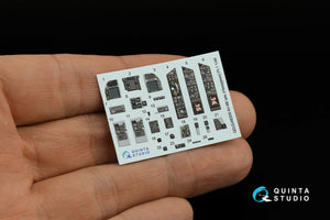 Quinta Studio QDS-48309 AV-8B Late 3D-Printed &amp;amp; colored Interior on decal paper (Hasegawa) (Small version) 1/48 – Bild 5
