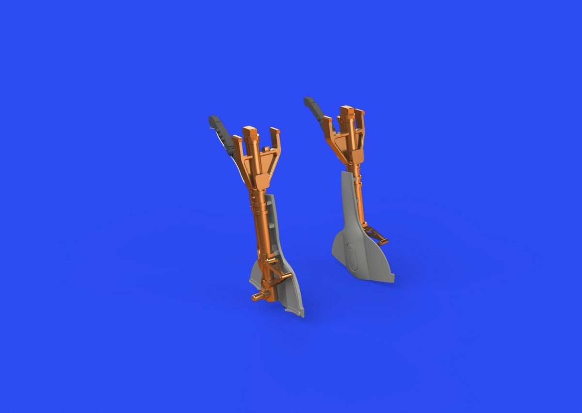 Eduard 648747 F6F undercarriage legs BRONZE EDUARD 1/48 – image 2