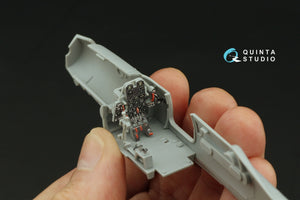 Quinta Studio QD48514 P-39Q/N Airacobra 3D-Printed colored Interior on decal paper (Arma Hobby) 1/48 – Bild 10