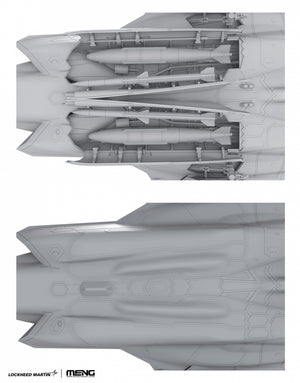 Meng LS-018 Lockheed Martin F-35I Adir (Israeli Airforce) 1/48 – Bild 11