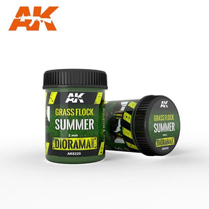 AK Interactive AK8220 GRASS FLOCK 2MM SUMMER / Grass topping – Bild 2