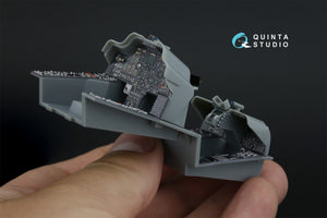 Quinta Studio QDS-35132 AH-64A 3D-Printed colored Interior on decal paper (Trumpeter) (Small version) 1/35 – image 9