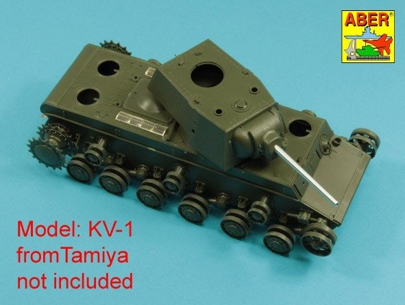 Aber 35L-323 76.2mm ZiS-5 barrel for Soviet KV-1 Heavy Tank 1/35 – image 4