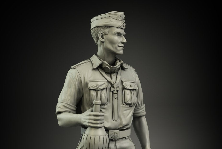 Panzer Art FI35-084 DAK tankers RK award ceremony No.1 1/35 – image 2