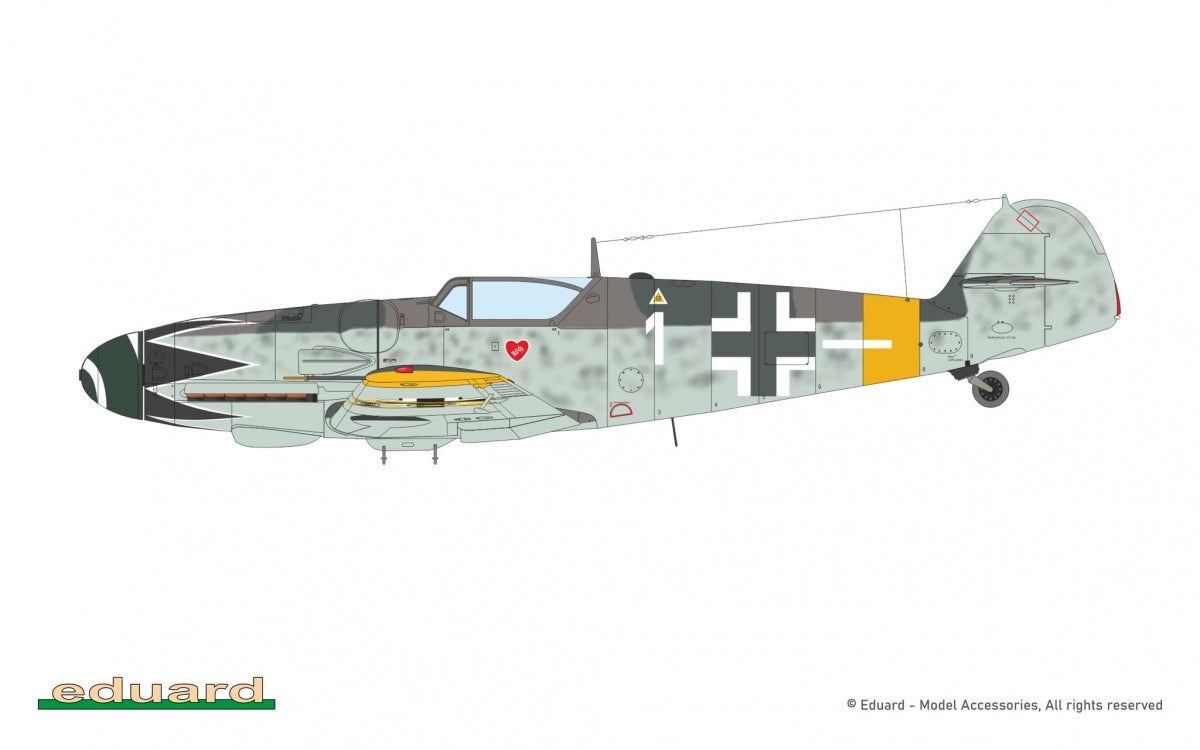 Eduard 70161 Bf 109G-14 - The ProfiPACK Edition 1/72 – imagen 3