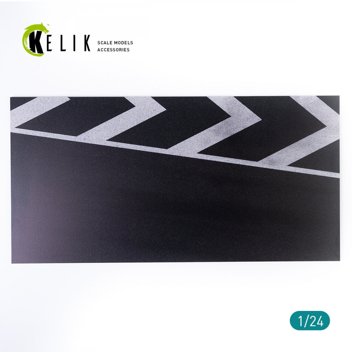 KELIK KS24001 ASPHALT ROAD RACE TRACK BASE - ACRYLIC 3 MM (180 X 357 MM) 1/24 – image 2