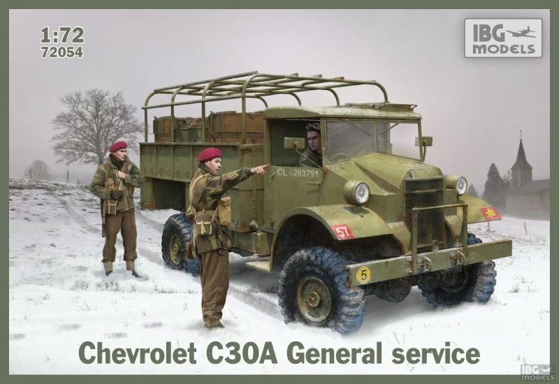 IBG 72054 Chevrolet C30A Service général (1/72)