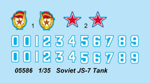 Trumpeter 05586 Soviet JS-7 Heavy Tank 1/35 – Bild 4