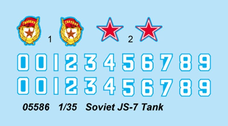 Trumpeter 05586 Soviet JS-7 Heavy Tank 1/35 – Bild 4