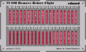 Eduard 73008 Remove Before Flight 1/72