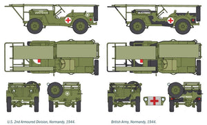 Italeri 0326 1.4 tons. 4 4 AMBULANCE JEEP (1/35) – Bild 3